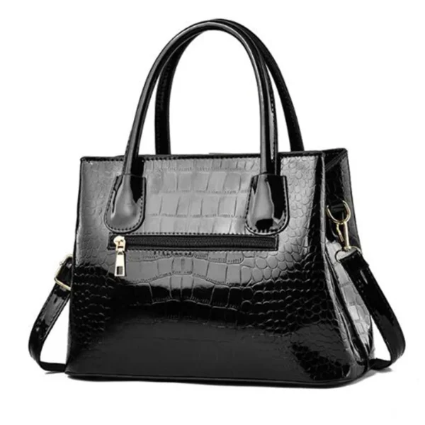 Ladies PU Leather Patent Leather Shoulder Crossbody Bag Women Luxury Designer Handbag Pruse Fashion Large Capacity Shopping Tote