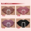 NICEFACE Nude Liquid Lipsticks Waterproof Velvet Matte Lip Gloss Long Lasting Non-stick Cup Lip Tint Makeup Pigment Cosmetics