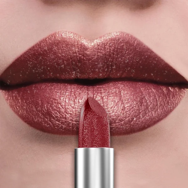 21Colors Bold & Intense Glitter Shiny Metallic Lipstick Pearlescent Lip Tint,Long Lasting Lip Senior Matte Lip Makeup Gifts for