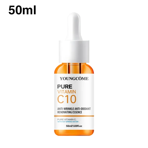 Vitamin C Facial Essence Hyaluronic Acid Dark Skin Brighten Serum Fade Fine Lines Moisturizing Repair Dull Serum Face Skin Care