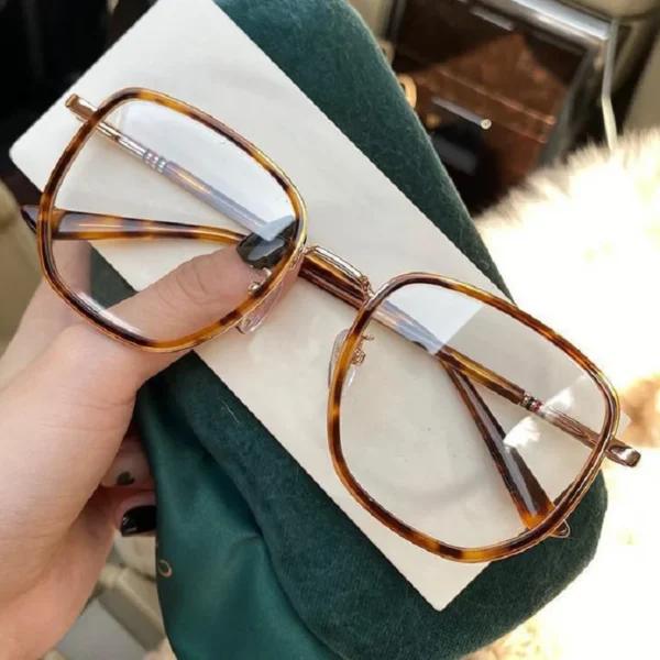 Men And Women Retro Fashion Square Anti Blue Light Computer Glasses Reading And Playing Games To Protect Eyes 2023