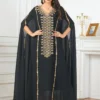 Morocco Kaftan Luxury Dubai Abaya Women Muslim Cloak Maxi Dress Eid Djellaba Caftan Islamic Jalabiya Arabic Robe Vestidos Abayas