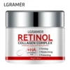 Retinol Collagen Younger Face Cream Moisturizing Smoothes Wrinkles Collagen Hyaluronic Acid Creams Skin Care Cosmetic 30g/60g