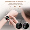 For Samsung Galaxy Pro BT Wireless Call Sport Fitness Tracker Men Women Smartwatch PK GT1 4 Mini 2024New Smart Watch For Samsung