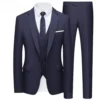 Suit For Men Elegant Wedding 3 Pieces 2 Sets Jackets Vest Pants Blazers Full Fashion Luxury Coats 2025 Formal Classic Costume