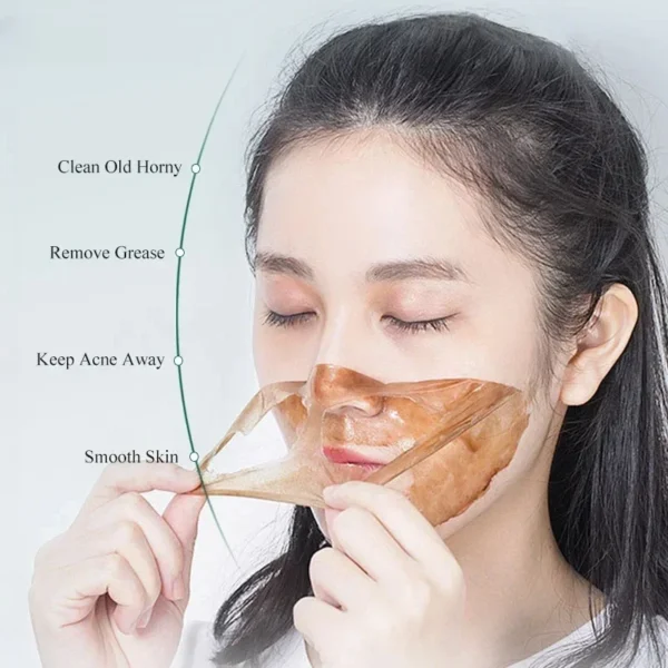 Deep Cleansing Mask Blackhead Remover Tear Pull Face Masks Moisturizing Oil Control Shrink Pore Improve Rough Skin Mud Mask