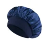 Satin Bonnet Hair Bonnet for Sleeping Silk Bonnets Women Solid Solid Wide-brimmed Sleeping Hat with Elastic Soft Band Hair Care