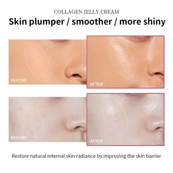 kf-S3994670be2f7440da9fcbbe59e3705fd8 Moisturizing Collagen Jelly Cream Niacinamide Hydrolyzed Collagen Tightening Soothing Anti-Aging Firmness Hydration Skincare