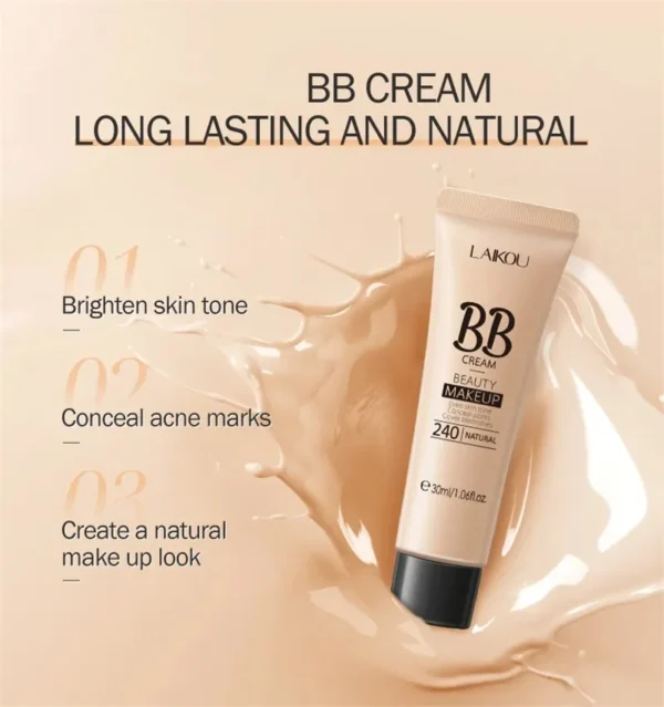 11 colors BB Cream Liquid Face Base Foundation Long Lasting Waterproof Cover Acne Spot Korean Makeup Concealer Cosmetic
