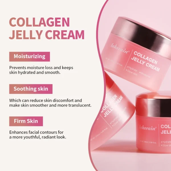 kf-S935d1e06b98c4ad693b84ba68f0a7a64z Moisturizing Collagen Jelly Cream Niacinamide Hydrolyzed Collagen Tightening Soothing Anti-Aging Firmness Hydration Skincare